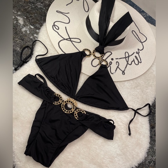 Beach Bunny genie in a bottle swimsuit XL top/L bottoms - Picture 6 of 15